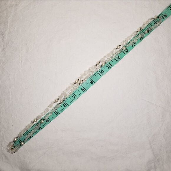 Long Antique clear Quartz necklace - Picture 6 of 6